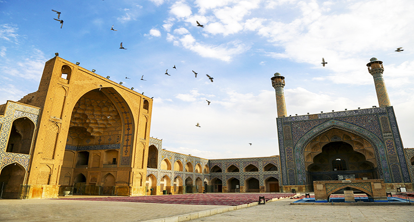 La mezquita del viernes de Isfahán